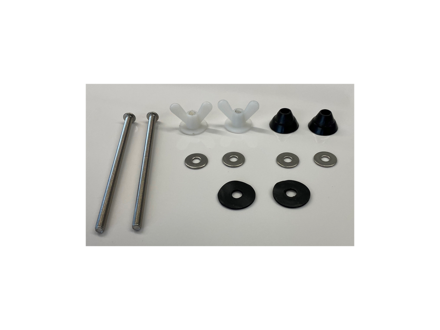 Toilet Seat Raiser 2" that fits under the existing seat it works with square and standard shaped toilets