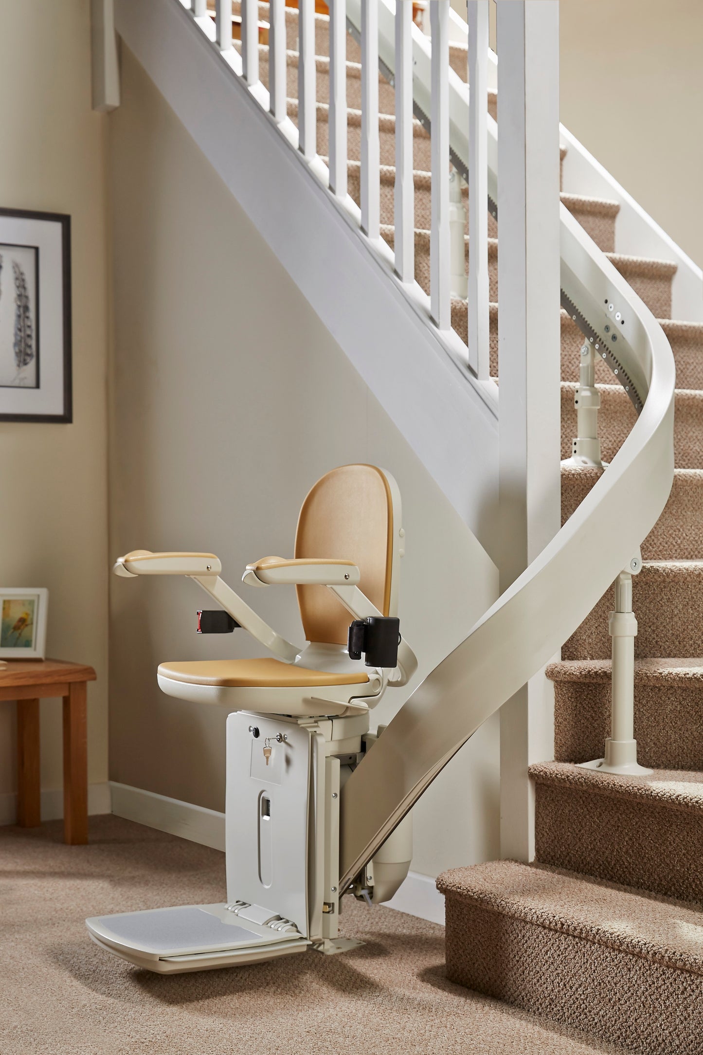 Acorn Stairlift for Straight and Curved Staircases Indoor and Outdoor