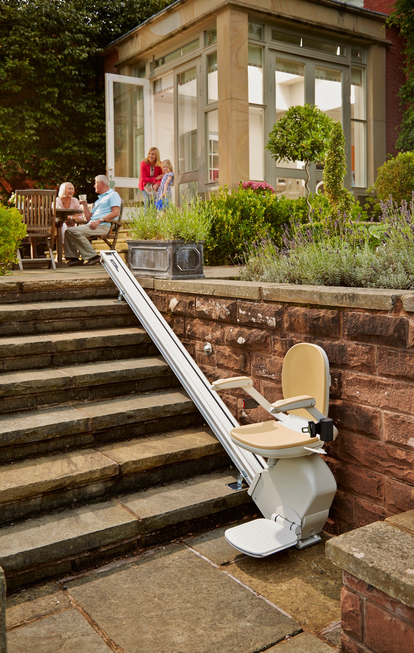 Acorn Stairlift for Straight and Curved Staircases Indoor and Outdoor